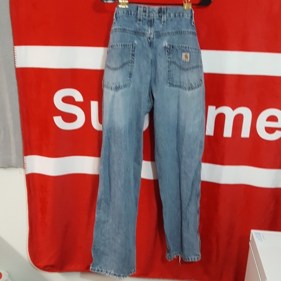 *SOLD*CARHARTT MENS JEANS BLUE DENIM SZ 36x30 - Picture 5 of 5